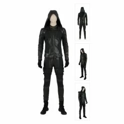 Etaya Green Arrow Costume Green Arrow Season 8 Oliver Queen Cosplay Suits