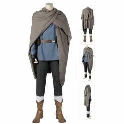 Etaya Obi-Wan Kenobi Cosplay Costume Halloween Suit