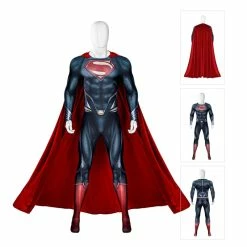 Etaya Superman Clark Kent Jumpsuit Man Of Steel Cosplay Suits