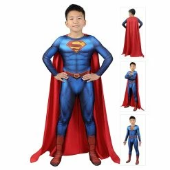 Etaya Kids Superman Cosplay Costumes 2021 New Superman And Lois Clark Kent Cosplay Suits