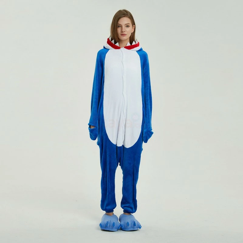 Etaya Shark Gloves A Kigurumi Animal Onesie Pajama Costumes For Adult - Image 2