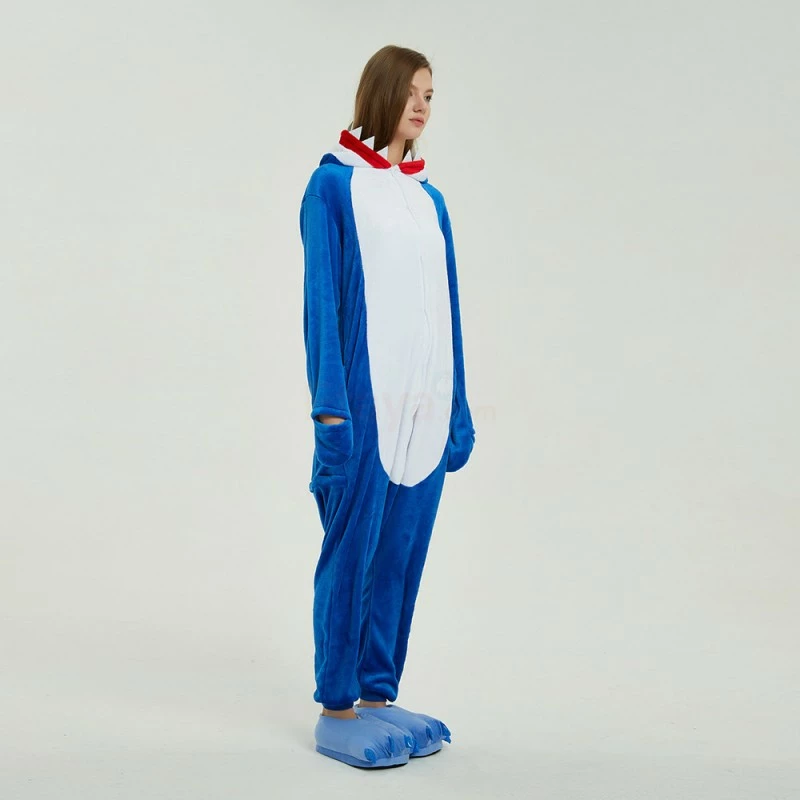 Etaya Shark Gloves A Kigurumi Animal Onesie Pajama Costumes For Adult - Image 4