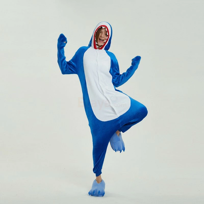 Etaya Shark Gloves A Kigurumi Animal Onesie Pajama Costumes For Adult - Image 12
