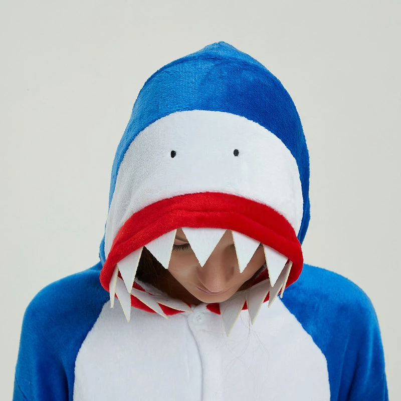 Etaya Shark Gloves A Kigurumi Animal Onesie Pajama Costumes For Adult - Image 14
