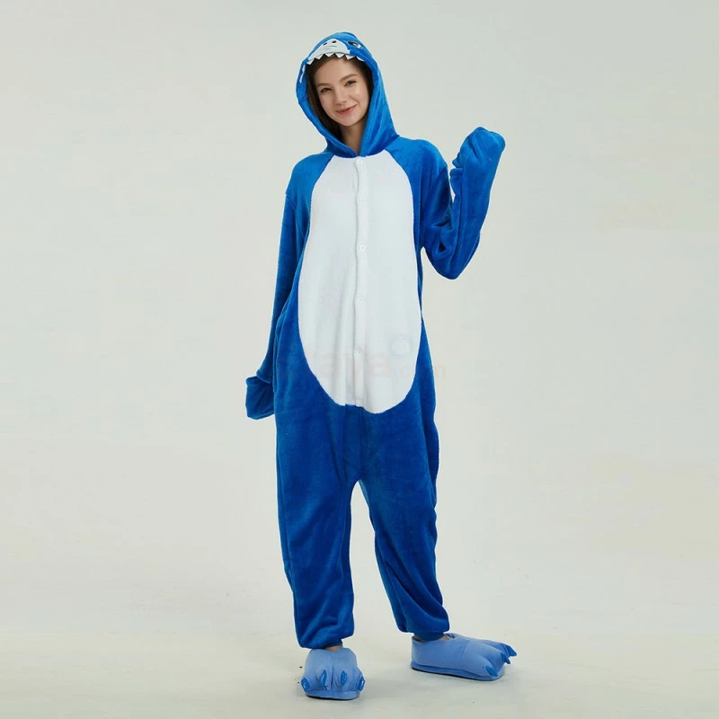 Etaya Shark Gloves B Kigurumi Animal Onesie Pajama Costumes For Adult - Image 6