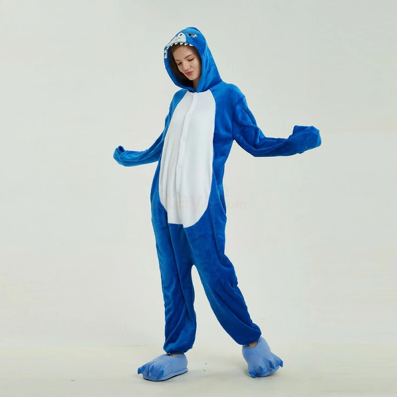 Etaya Shark Gloves B Kigurumi Animal Onesie Pajama Costumes For Adult - Image 12