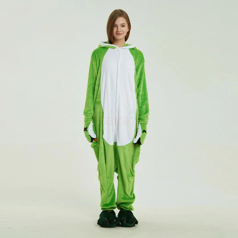 Etaya Green Snake Kigurumi Animal Onesie Pajama Costumes For Adult - Image 2