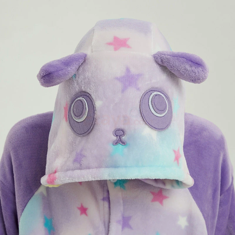 Etaya Star Kung Fu Panda Kigurumi Animal Onesie Pajama Costumes For Adult - Image 15