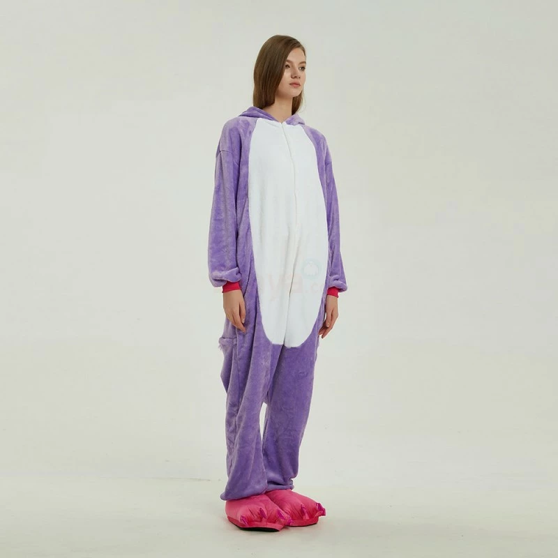 Etaya Light Purple Unicorn Kigurumi Onesies Pajamas Animal Onesies For Adult - Image 4