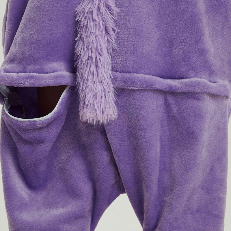 Etaya Light Purple Unicorn Kigurumi Onesies Pajamas Animal Onesies For Adult - Image 18